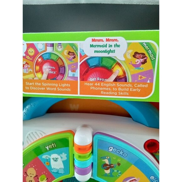 LeapFrog Get Ready For Phonics Spin & Learn Educational Toy For Toddlers - Picture 2 of 8